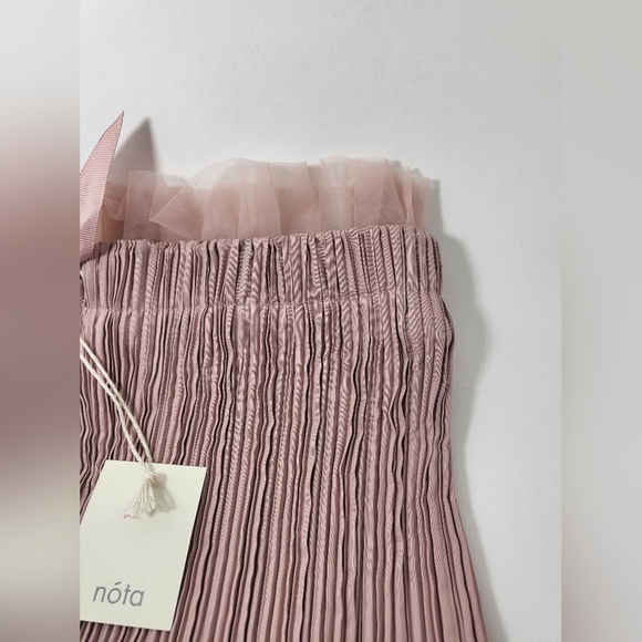 Nota Draw String Ribbon Tote - Bag, Carry Bag - Pleated - Picture 5 of 12